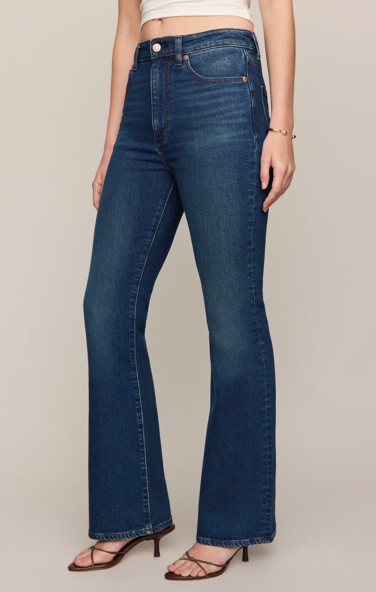 The Studio High-Rise Modern Boot Denim