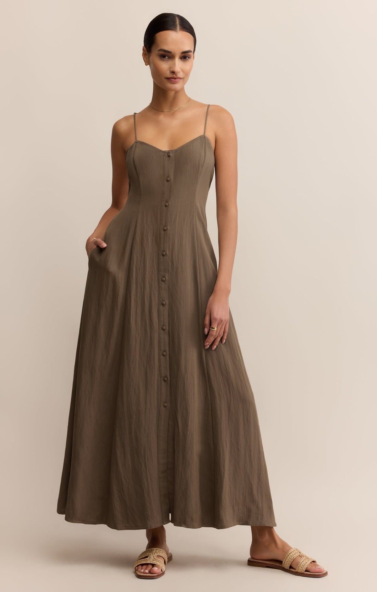 Angel Eyes Midi Dress