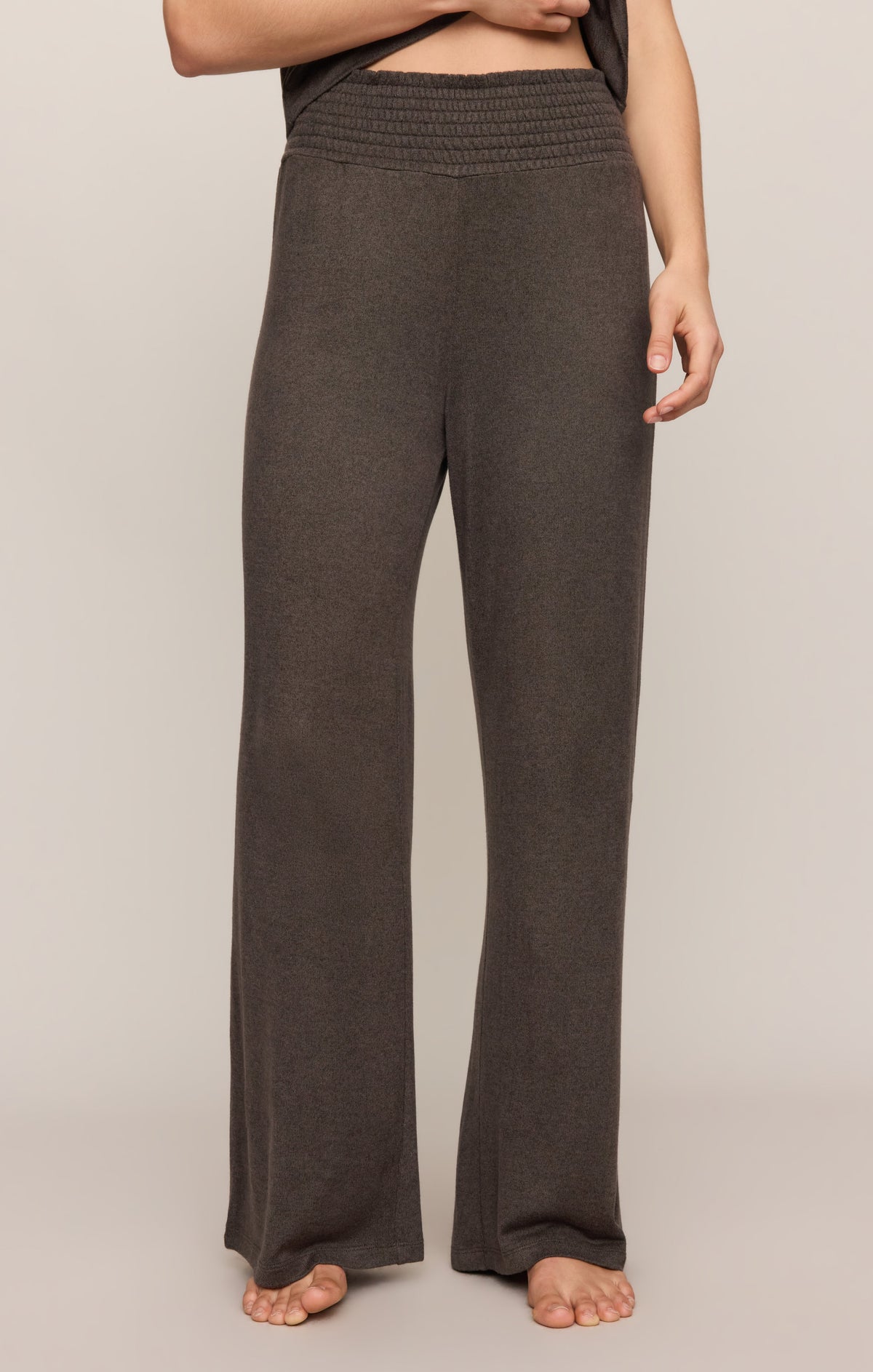 Dawn Smocked Soft Knit Pant