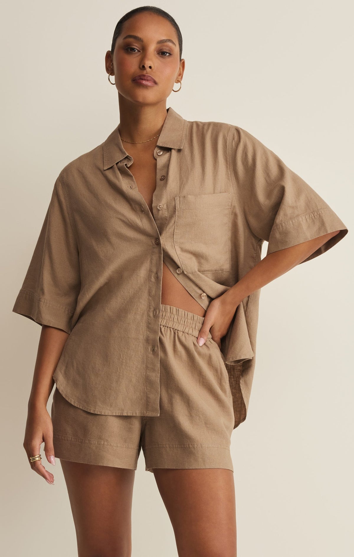 Expedition Linen Button Up