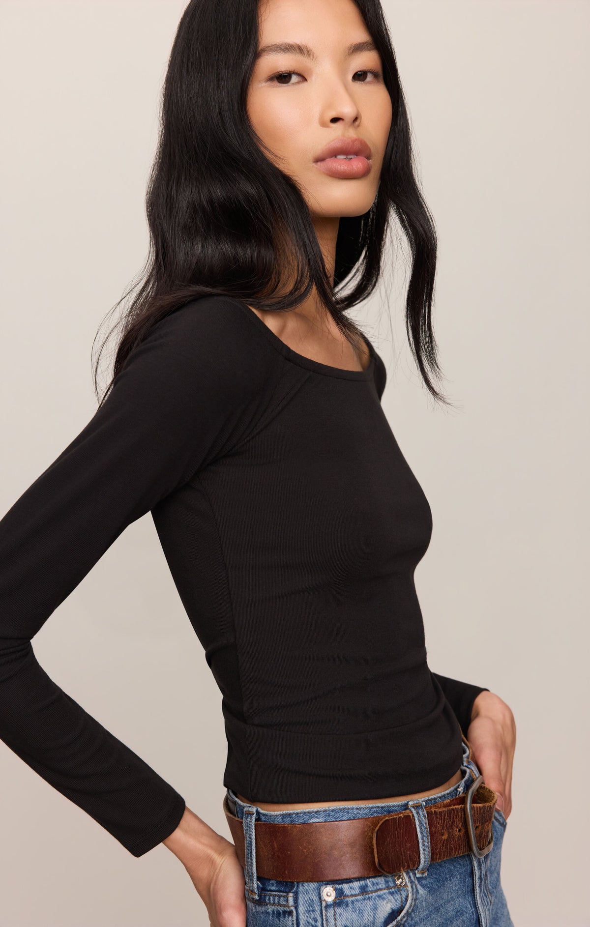 Sabrina Second Skin Top