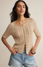 Adria Pointelle Cardigan