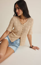 Adria Pointelle Cardigan