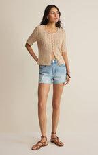 Adria Pointelle Cardigan