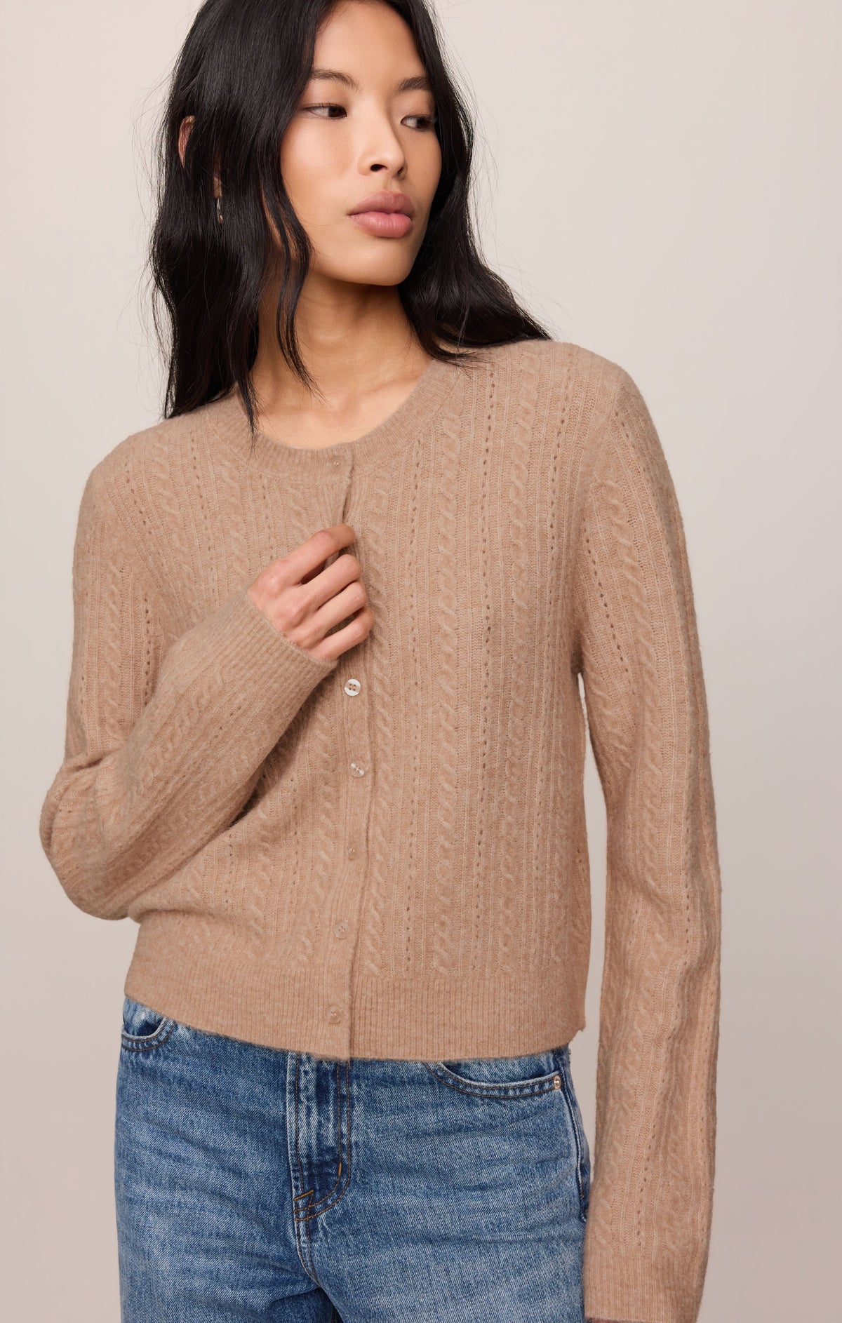 Medina Cable Cardigan